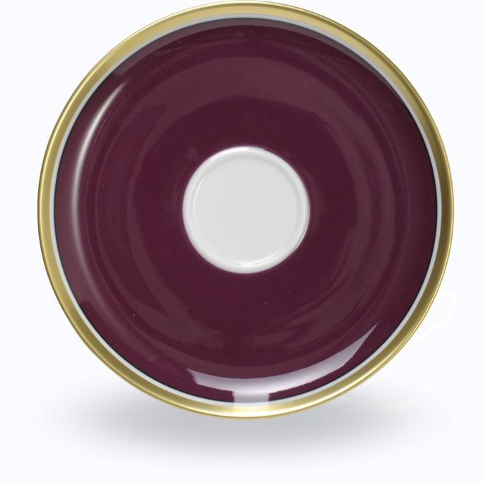 Reichenbach Colour III Bordeaux saucer 17 cm 