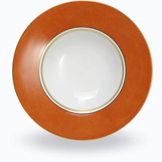 Reichenbach Colour III Bernstein soup plate w/ rim 