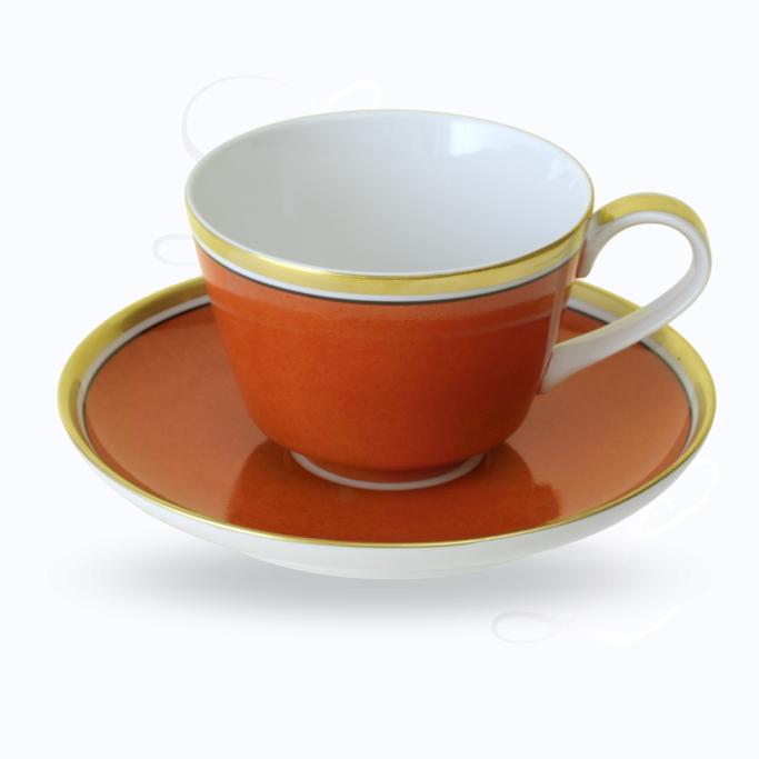 Reichenbach Colour III Bernstein cappuccino cup w/ saucer 