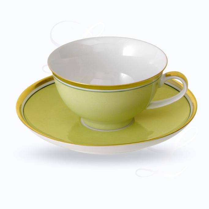 Reichenbach Colour I Grün teacup w/ saucer 
