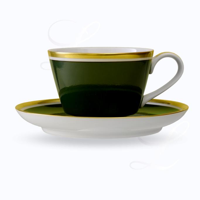 Reichenbach Colour III Petrol cappuccino cup w/ saucer 