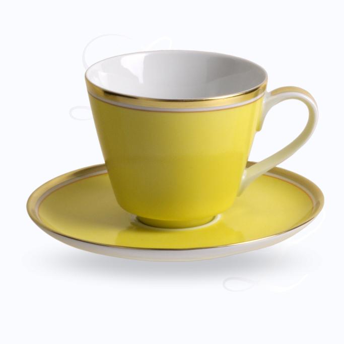 Reichenbach Colour I Gelb hot chocolat cup w/ saucer 