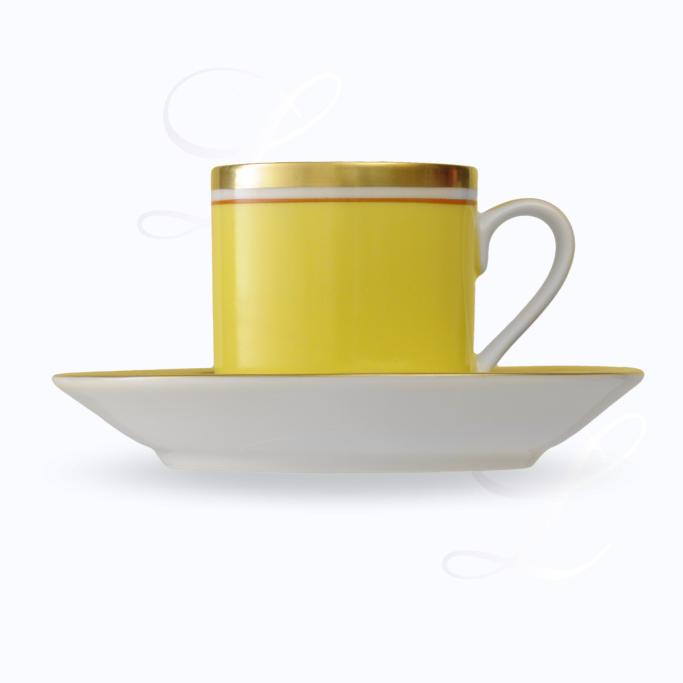 Reichenbach Colour I Gelb mocha cup w/ saucer 