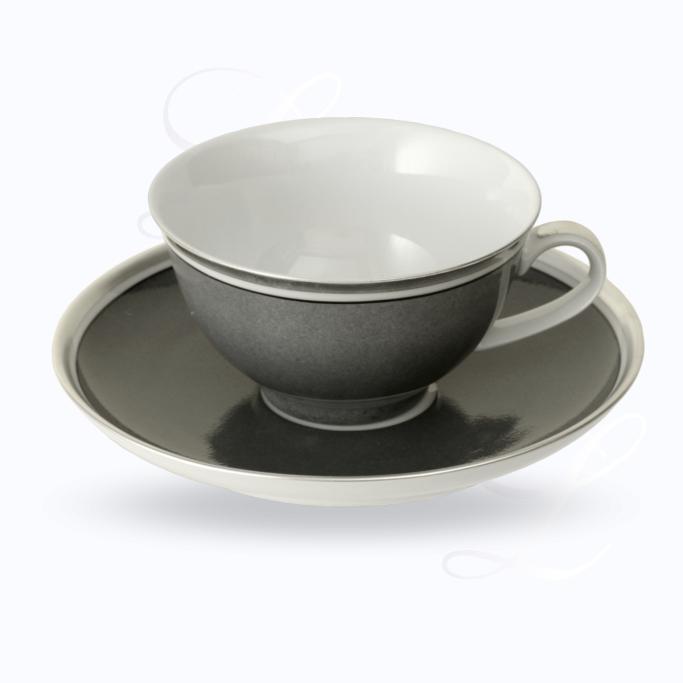 Reichenbach Colour IV Grau teacup w/ saucer 