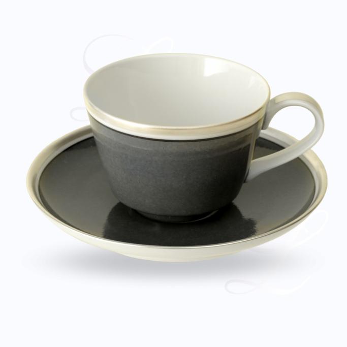 Reichenbach Colour IV Grau cappuccino cup w/ saucer 