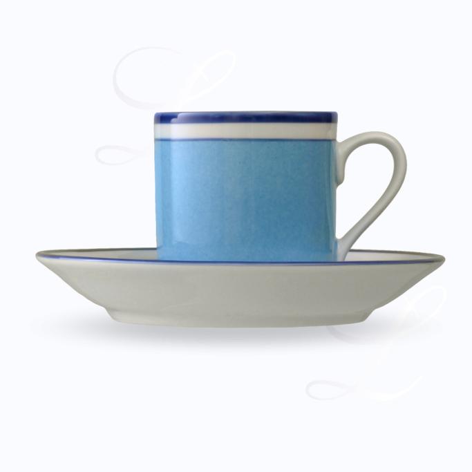 Reichenbach Colour Sylt Blau mocha cup w/ saucer 