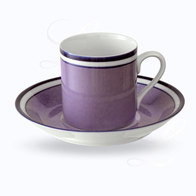 Reichenbach Colour Sylt Flieder mocha cup w/ saucer 