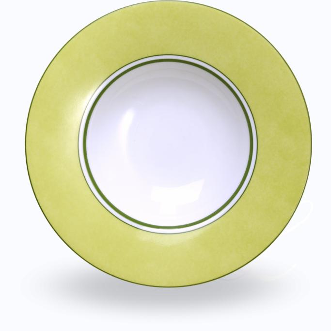 Reichenbach Colour Sylt Grün soup plate w/ rim 