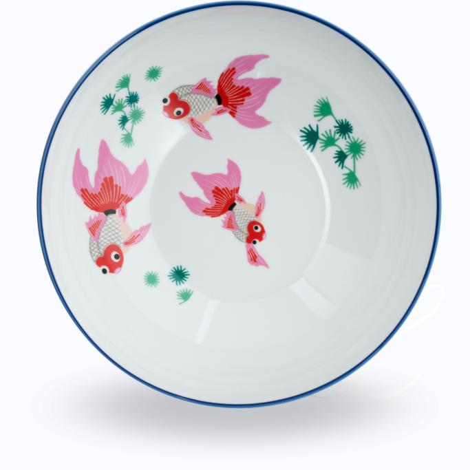 Reichenbach Fish &amp; Flower salad bowl 24 cm Fische