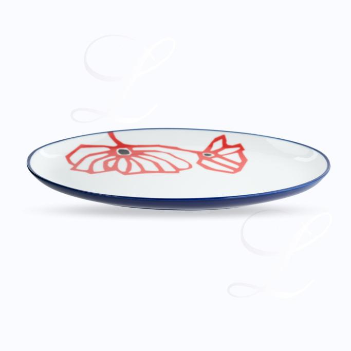 Reichenbach Fish &amp; Flower platter oval 28 cm 