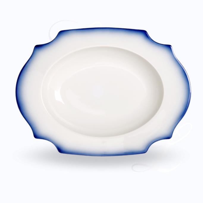 Reichenbach Taste Blue soup plate oval 