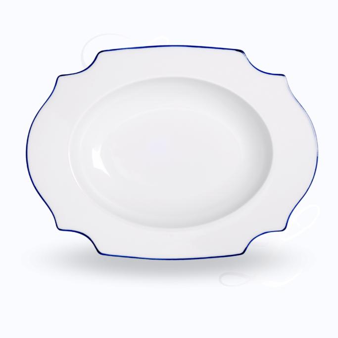 Reichenbach Taste Blaurand soup plate oval 