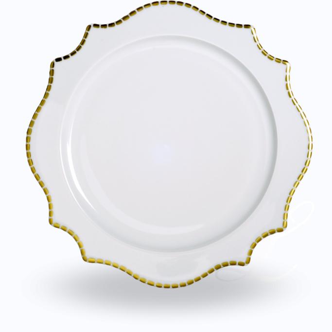 Reichenbach Taste Step Gold dinner plate round 