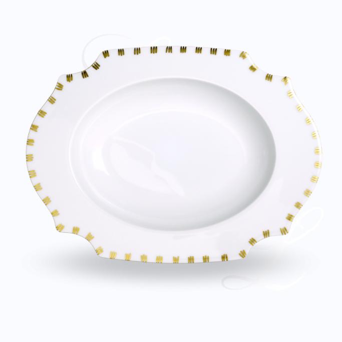 Reichenbach Taste Gold III soup plate oval 