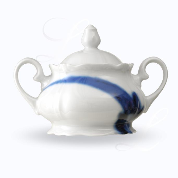 Reichenbach Blue Flou sugar bowl large 