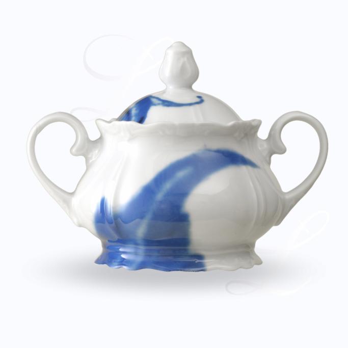 Reichenbach Blue Flou sugar bowl middle 