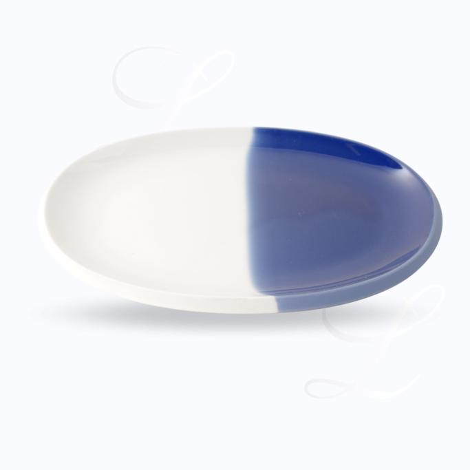 Reichenbach Ovalotto plate flat oval 20 cm Blue