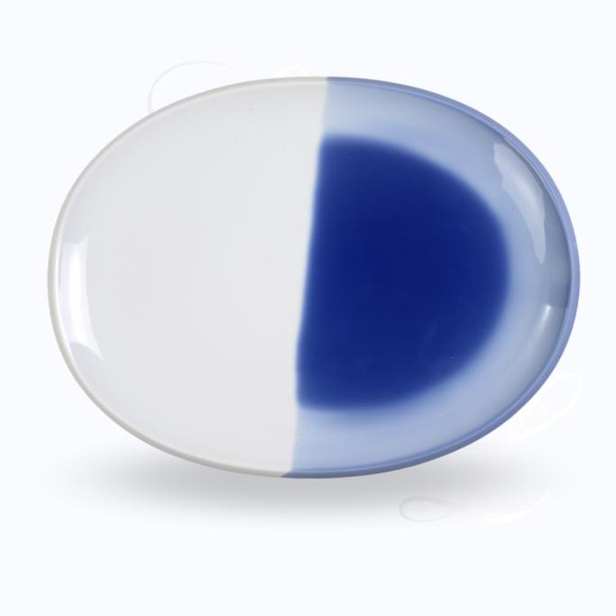 Reichenbach Ovalotto plate flat oval 28 cm Blue