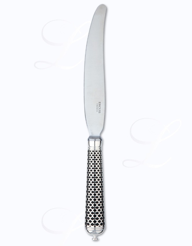 Ercuis Calypso Noir table knife hollow handle 