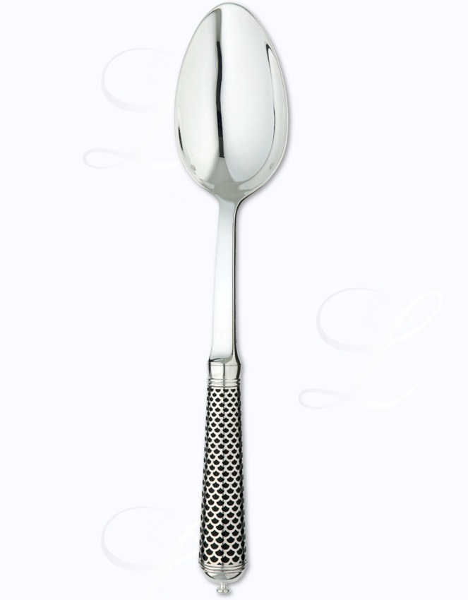 Ercuis Calypso Noir serving spoon 