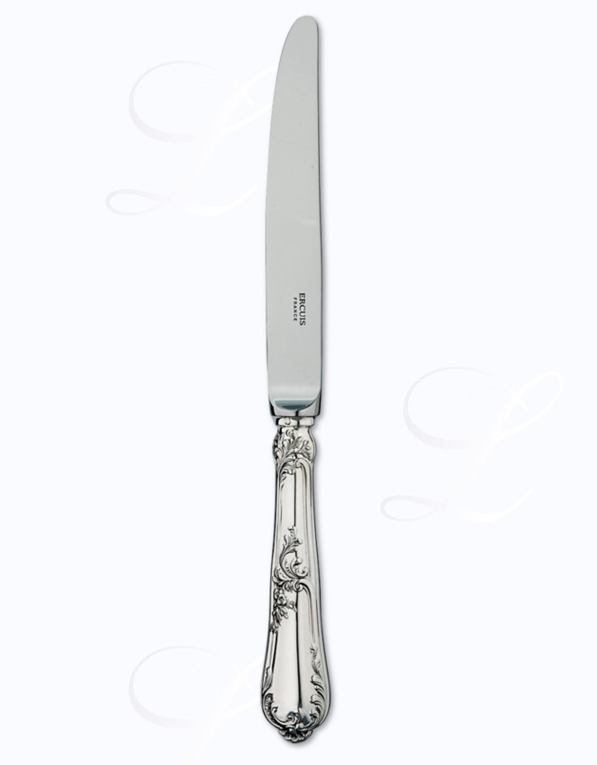 Ercuis Rocaille dinner knife hollow handle 