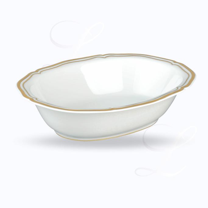 Raynaud Argent Polka Or serving bowl oblong 