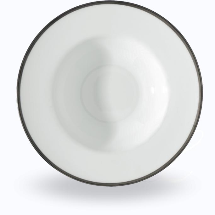 Raynaud Fontainebleau Platine soup plate w/ rim 21 cm 
