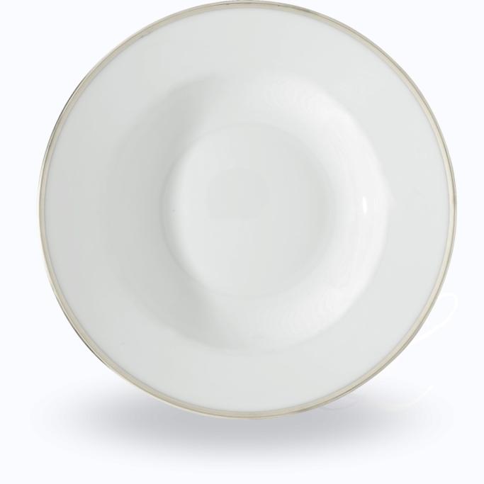 Raynaud Fontainebleau Platine soup plate w/ rim 23 cm 