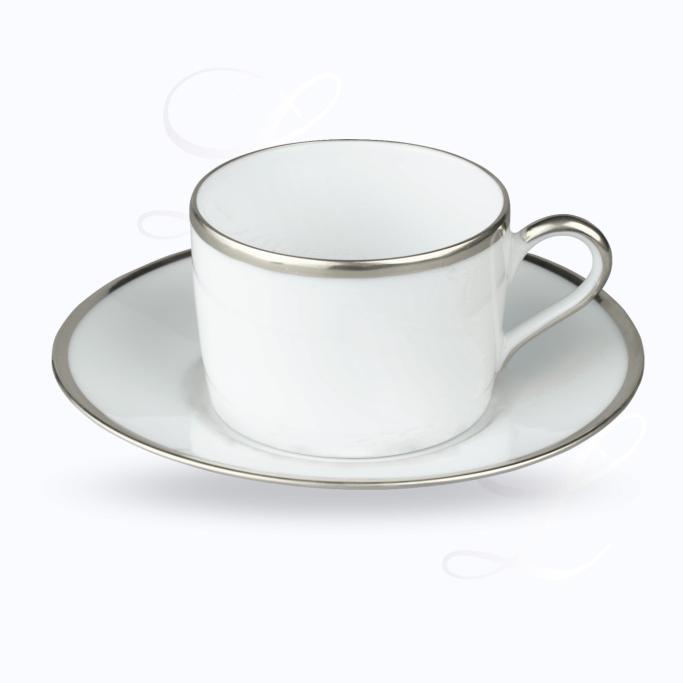 Raynaud Fontainebleau Platine teacup w/ saucer 
