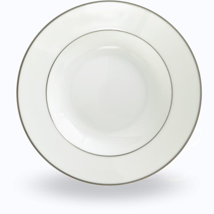 Raynaud Serenite Platine soup plate w/ rim 23 cm 