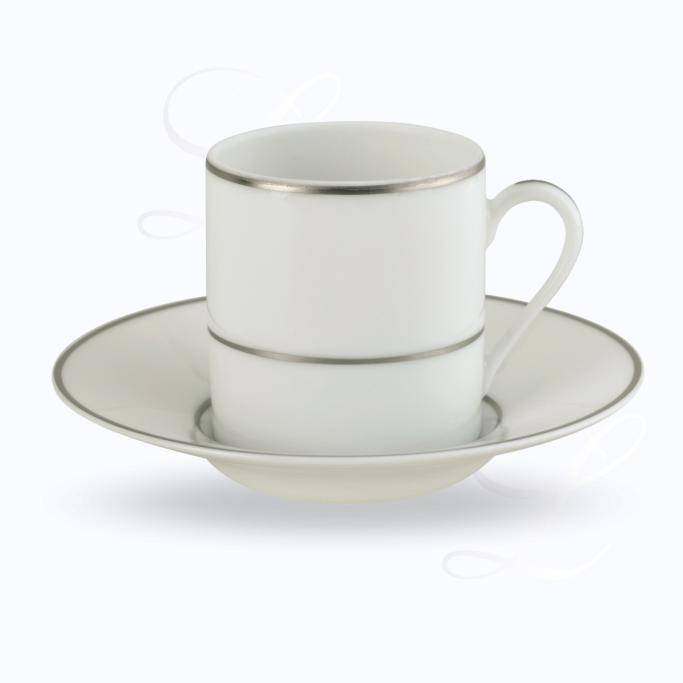 Raynaud Serenite Platine coffee cup w/ saucer 
