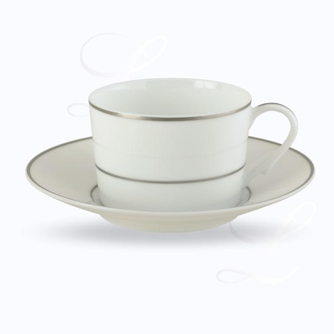 Raynaud Serenite Platine teacup w/ saucer large 