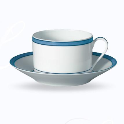 Raynaud Tropic Bleu breakfast cup w/ saucer 