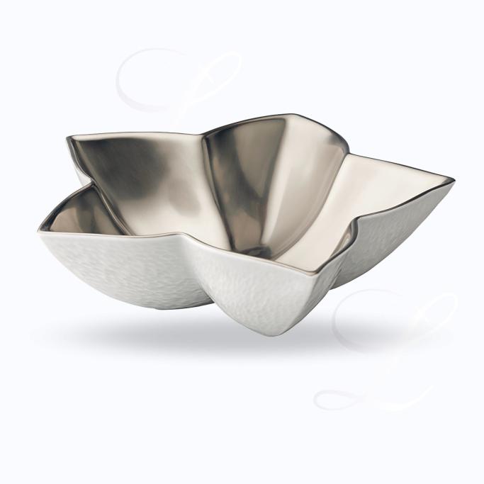 Raynaud Mineral Platine bowl anis intérieur platine