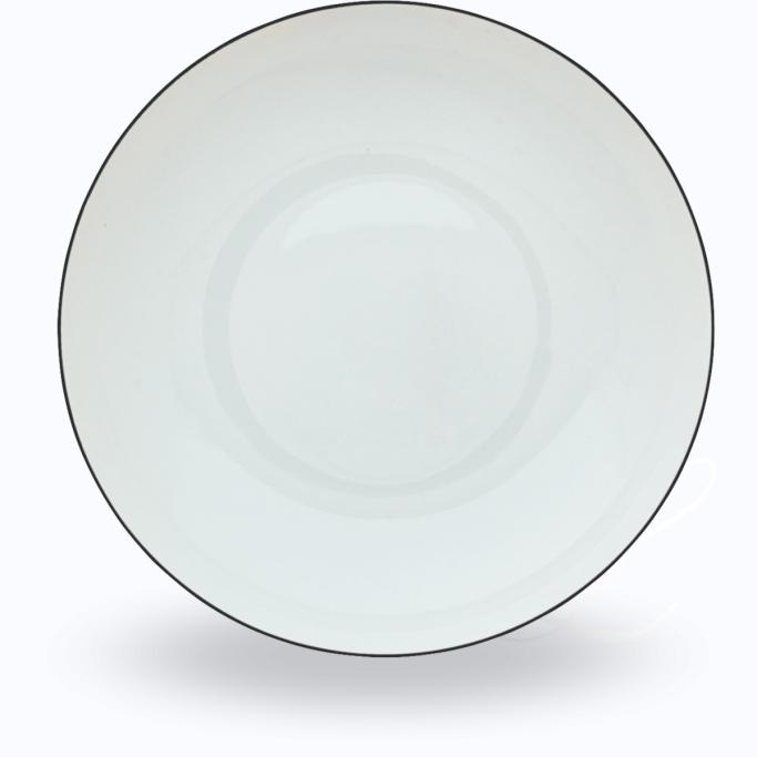 Raynaud Monceau Noir d&#39;encre plate deep 22 cm 