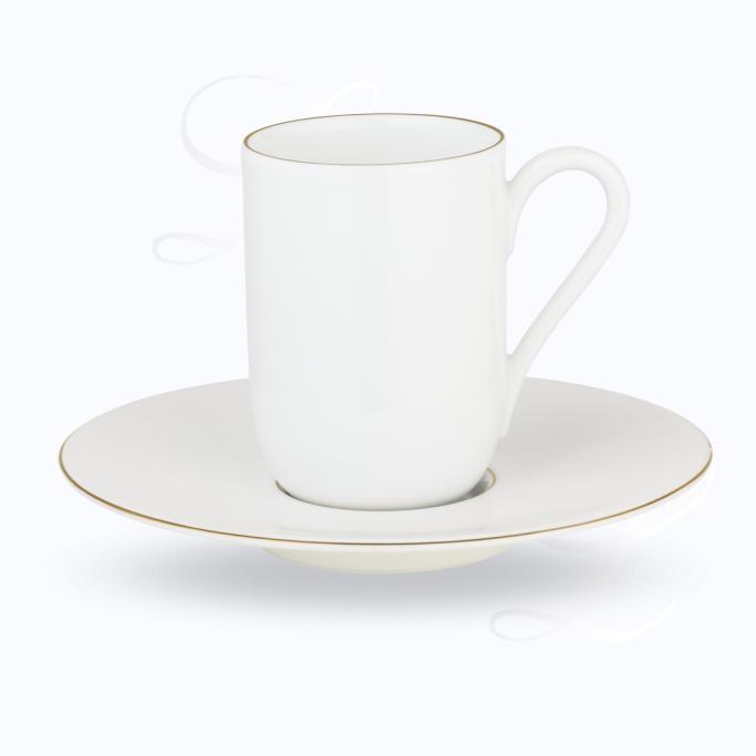 Raynaud Monceau Or coffee cup w/ saucer 