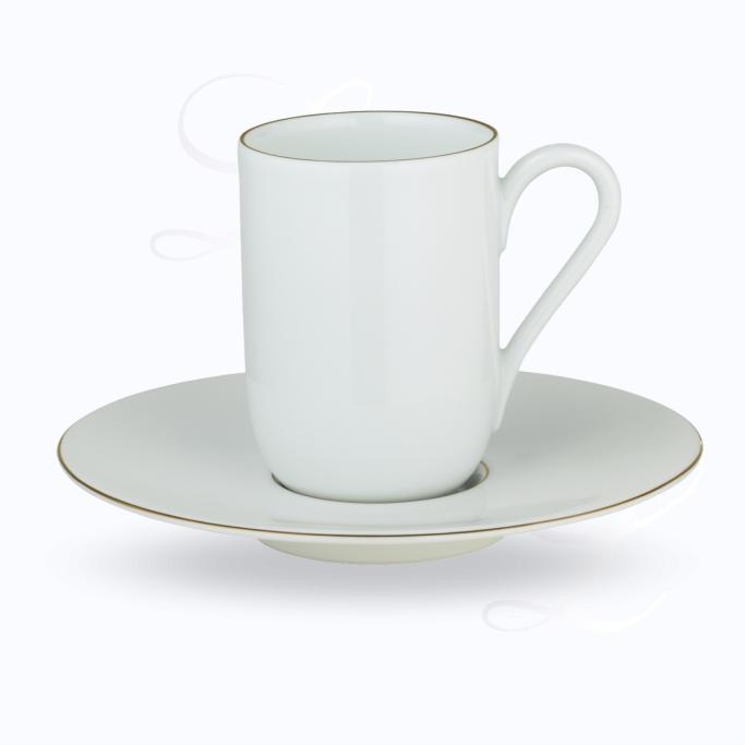 Raynaud Monceau Or mocha cup w/ saucer 