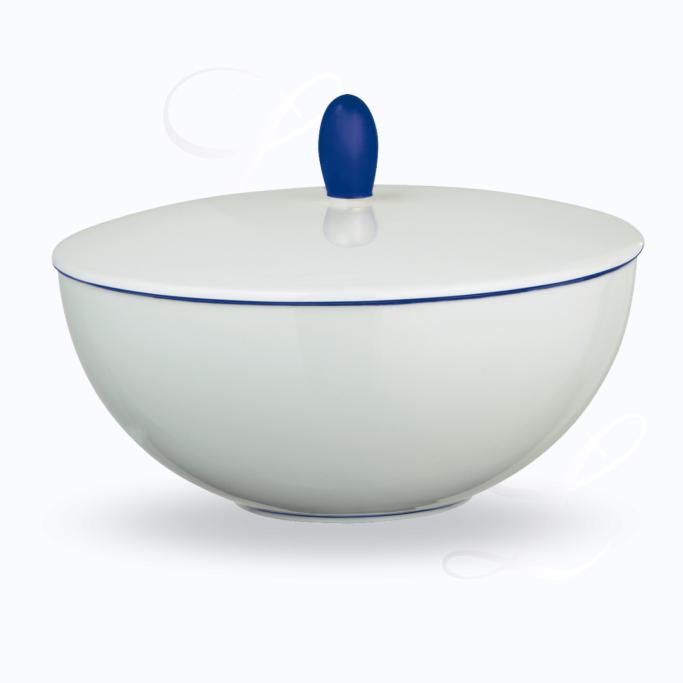 Raynaud Monceau Bleu Outremer sugar bowl 
