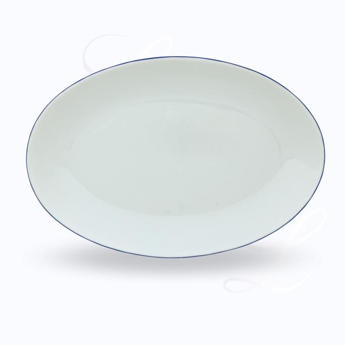 Raynaud Monceau Bleu Outremer platter small oval 