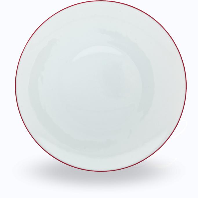 Raynaud Monceau Rouge Vermillon dinner plate 