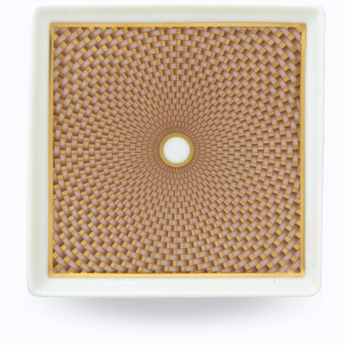 Raynaud Tresor plate square beige