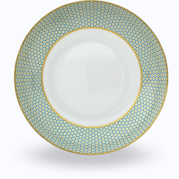 Raynaud Tresor plate deep 22 cm turquoise