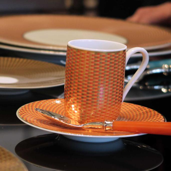 Coffee Cup & Saucer by Thomas Keller Collection for Raynaud