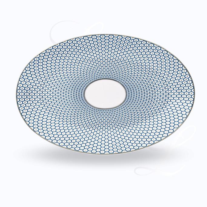 Raynaud Tresor bleu platter small oval 