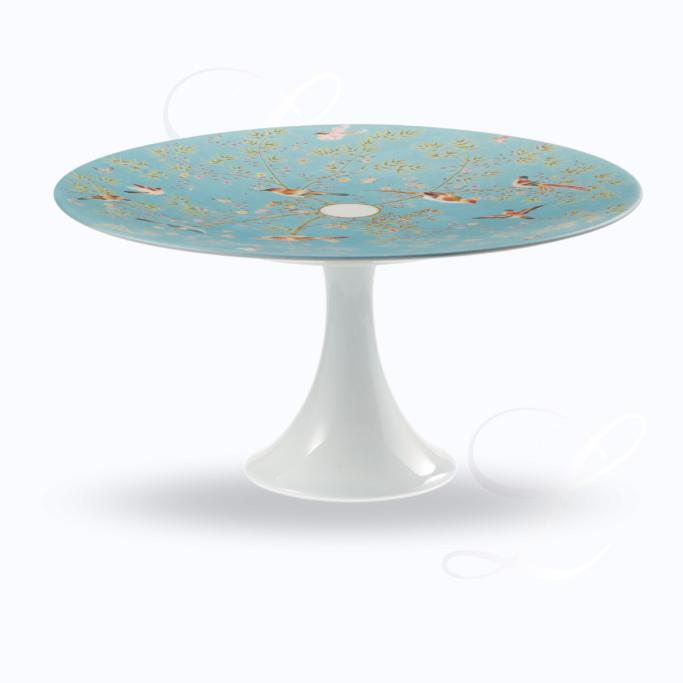 Raynaud Paradis cake stand middle n°1 turquoise