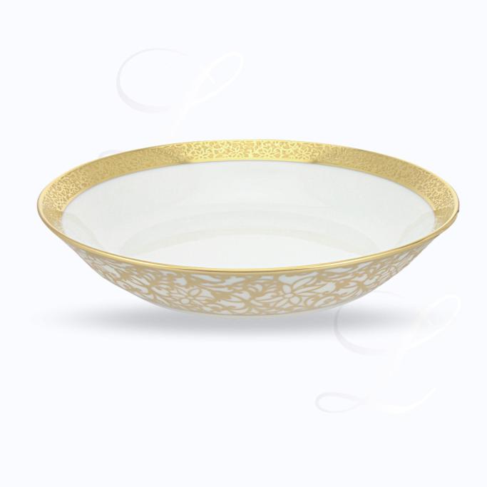 Raynaud Tolede Or Blanc soup plate coupe 