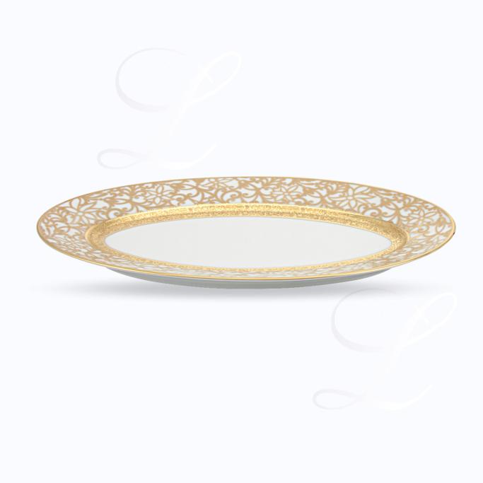 Raynaud Tolede Or Blanc pickle dish 
