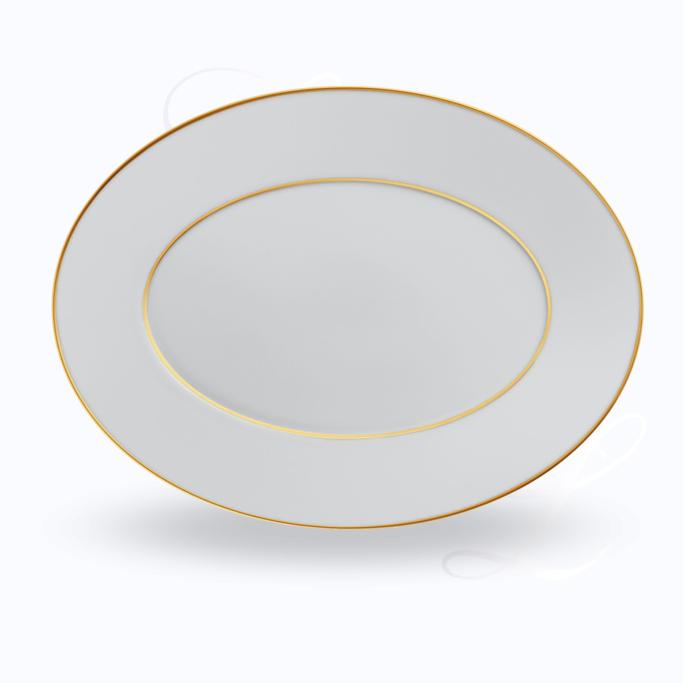 Fürstenberg Carlo dal Bianco Oro platter oval 