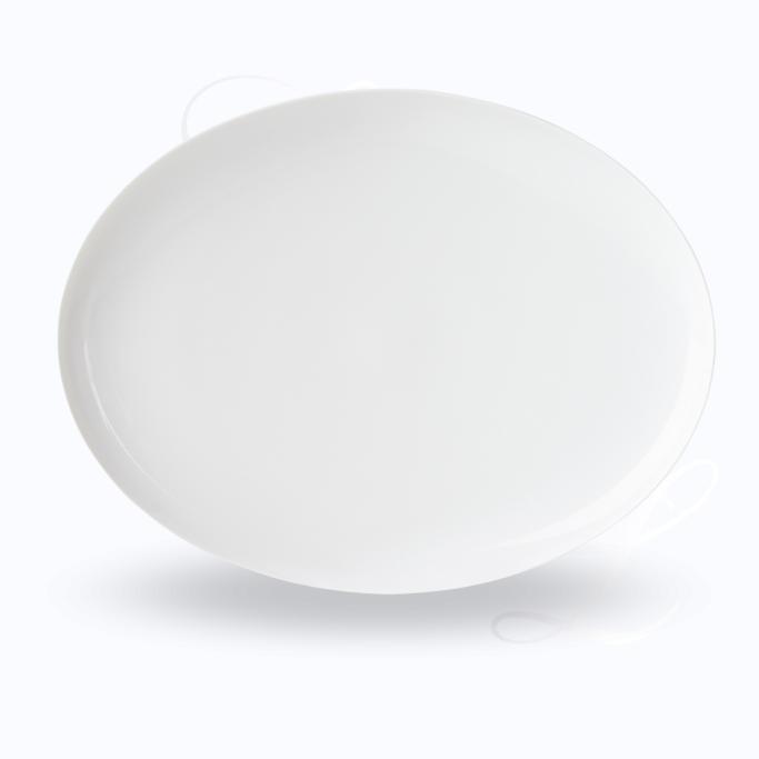 Sieger by Fürstenberg My China! white platter oval coupe 