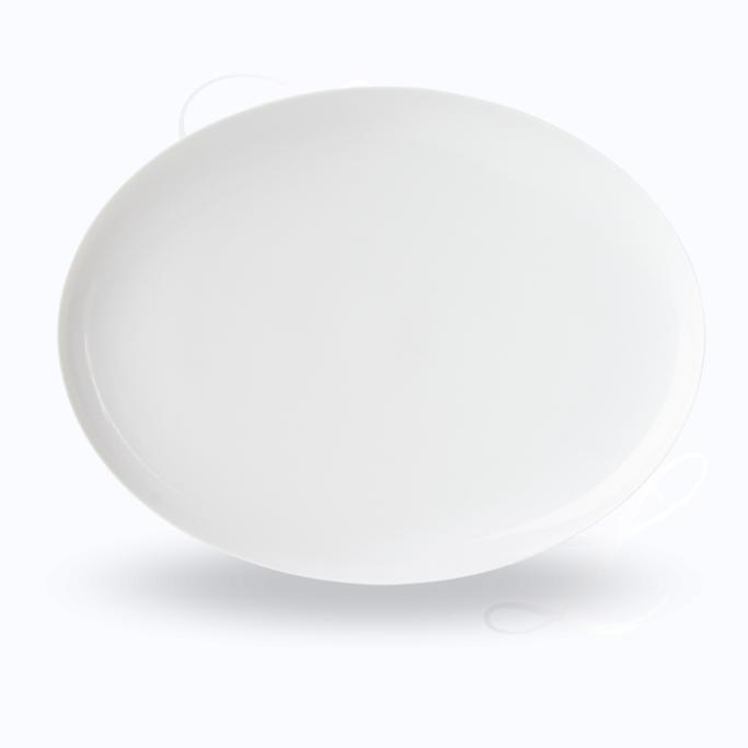 Sieger by Fürstenberg My China! white platter small oval coupe 